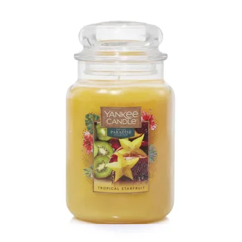Оригинальная свеча Tropical Starfruit в большой банке