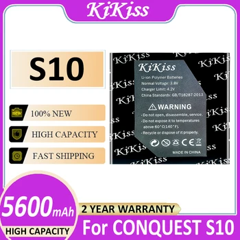 Оригинальный аккумулятор KiKiss 5600 мАч/8600 мАч для мобильного телефона CONQUEST S12 S10 S8 S6 Bateria