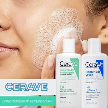 Оригинальный крем для тела Cerave C, Аминокислотное очищающее средство для лица, Увлажняющее, отбеливающее, осветляющее, длительное увлажнение, Гладкий уход за кожей 