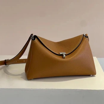 Оригинальный шведский дизайн ручной женской сумки с клапаном из воловьей кожи Savi Same с Т-образным замком, большая вместительная сумка через плечо на одно плечо