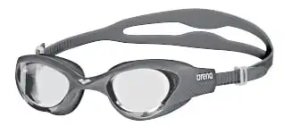 Очки для плавания для мужчин и женщин, прозрачно-серо-белые, без зеркальных линз