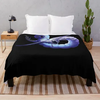Плед Ghost Leviathan Тонкие Пледы Одеяло роскошного бренда Мягкие постельные одеяла Термоодеяло