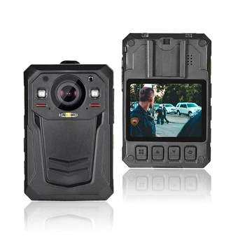 Полицейская Камера Для Тела FHD 1512P Ambarella Law Enforcement Body Cam IP67 Водонепроницаемые Магнитные Зажимы Носимые Мини-Камеры с ИК/EIS