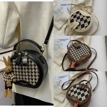 Популярная женская сумка senior sense of small round bag 2023, новая модная сумочка, сотни взрывных моделей через плечо.