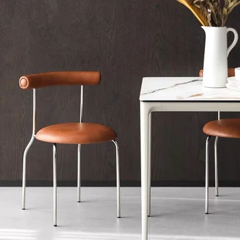 Портативные стулья для гостиной, эргономичные роскошные современные стулья для столовой в скандинавском стиле, для отдыха на открытом воздухе, мебель для дома Sedie Cucina MQ50KT