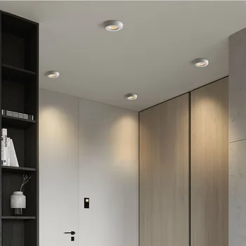 Потолочные светильники для ночного входа, светильник для гостиной, коридора, небольшого коридора, Вмонтированный прожектор LED Luminaria Home Deccor