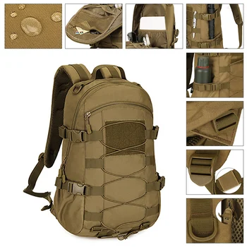 Походный рюкзак для кемпинга Тактические Военные Рюкзаки Для альпинизма на открытом воздухе Спортивная Оксфордская сумка Водонепроницаемая Альпинистская сумка Y4A