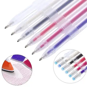 Практичная ручка для ткани яркого цвета, многоцелевая, легко заправляемая, стираемая при нагревании ручка для маркировки ткани, сделай сам.