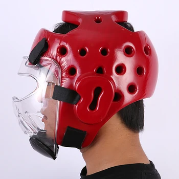 Прозрачный Шлем-маски, Видимый Спортивный Защитный головной убор, Каратэ, Мужчины, Женщины, Защита для лица, Катание на лыжах, Наружная маска-протектор