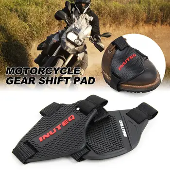 Резиновый протектор мотоциклетной обуви, накладка для переключения передач, Противоскользящая универсальная легкая защита для ботинок, аксессуары для мотоциклов