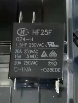 Реле 24 В HF25F-024-H 20A 24 В постоянного тока, 4 контакта