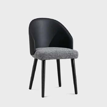 Роскошное домашнее кожаное кресло со спинкой, дизайнерское кресло для дома и виллы высокого класса