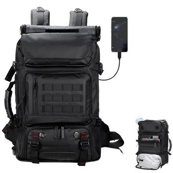 Рюкзак для путешествий, рюкзак для ноутбука, рюкзак для путешествий с отдельным отделением для обуви, USB-интерфейс для зарядки, Универсальная дорожная сумка