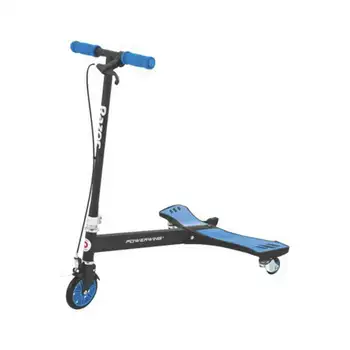 Самокат Powerwing Caster Scooter Blue - для детей от 6 лет и весом до 143 фунтов, синий
