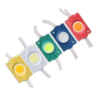 Светодиодный модуль 12V Cob Mini Led Light Водонепроницаемая Рекламная светодиодная панель Цифровая вывеска Теплый Белый Красный Зеленый Синий Желтый Подсветка