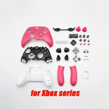 Сделай сам Полный Комплект Оболочки для серии Xbox Корпус Чехол Комплект с Кнопками Замена Джойстика для Xbox Серии X XSX XSS Контроллер