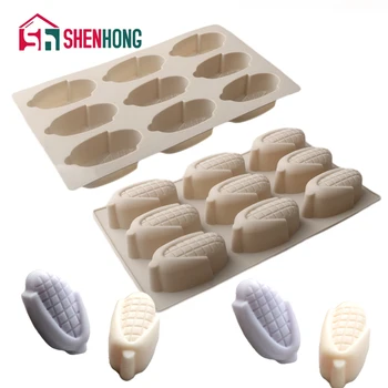 Силиконовая форма для торта SHENHONG с рисунком кукурузы на одну или 6 ячеек, форма для мусса, кухонные принадлежности для пищевых продуктов, инструменты для выпечки десертов