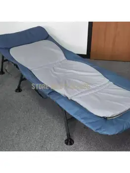 Складная кровать для Сиесты для взрослых Офисный обеденный перерыв Простыня для человека Переносное кресло для отдыха Зимой И летом Раскладная кровать двойного назначения