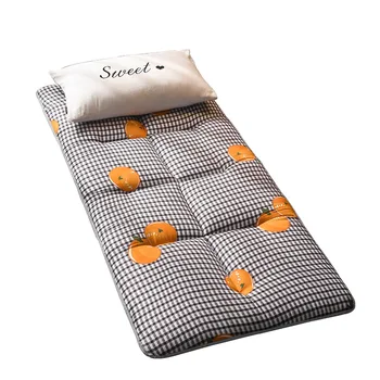 Складной матрас с ворсом, подушка-татами, матрас для односпальной кровати, матрас для двуспальной кровати, домашний матрас, напольный матрас-артефакт для укладки на пол