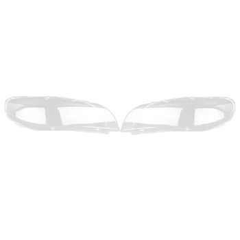 Слева + Справа для Volvo S80 S80L 2008-2015 Крышка Объектива Автомобильной Фары Переднего Головного Света, Абажур, Крышка Корпуса Лампы, Прозрачная