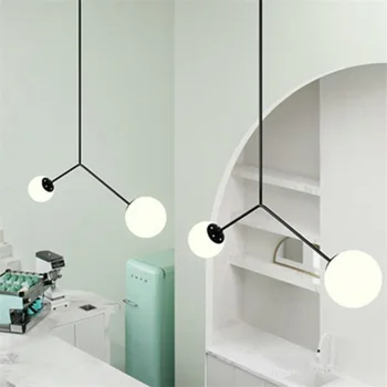 Современная люстра в минималистичном стиле для гостиной, столовой, домашнего декора, подвесной светильник, креативное промышленное освещение