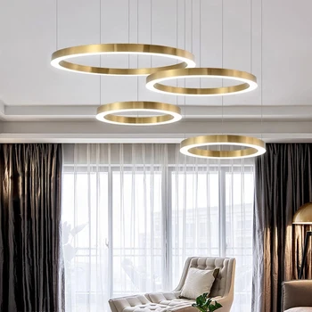 Современный домашний декор светодиодные светильники подвесные светильники для гостиной Люстры для столовой подвесной светильник освещение в помещении