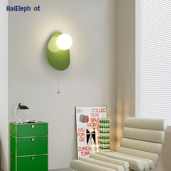 Современный светодиодный настенный светильник для спальни, гостиной, домашнего освещения у прохода Рядом с настенным бра, светильника для украшения дома