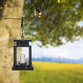 Солнечный свет Свечи светодиодный подвесной светильник Винтажный ночник для наружного декора сада и внутреннего двора
