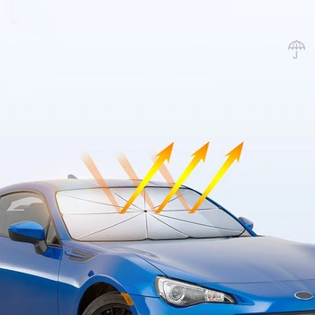 Солнцезащитные козырьки на лобовом стекле автомобиля, складной солнцезащитный козырек, зонт, Солнцезащитный козырек для автомобильных аксессуаров N Performance I30