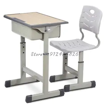 Столы и стулья для учебных занятий, комбинированный набор для детей, одинарные и двойные парты для начальной школы и
