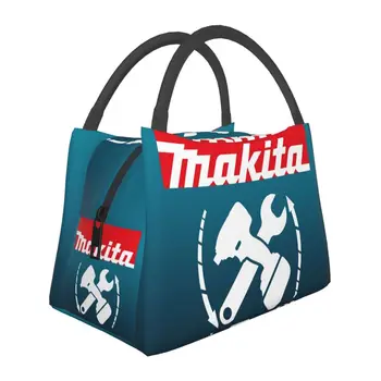 Сумка для ланча с электроинструментами Makitas на заказ, мужская и женская сумка-холодильник, теплые изолированные ланч-боксы для работы, пикника или путешествий