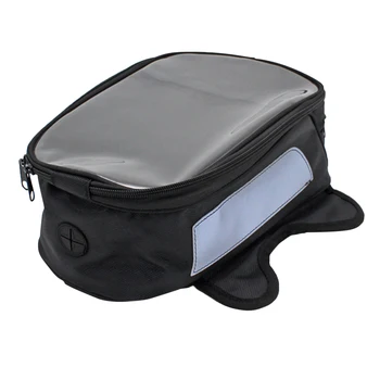 Сумка для топливного бака мотоцикла Модная мужская задняя сумка для верховой езды, Навигационная магнитная сумка для телефона с большим экраном, багажная сумка, аксессуары для мотоциклов