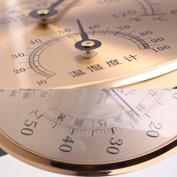Термометр Настенный термометр и гигрометр Смотрите температуру и влажность Прямая поставка