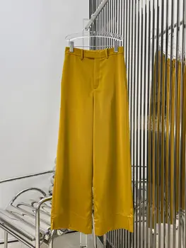 Ткань брюк мягкая и удобная повседневная универсальная мода 2023, новинка лета