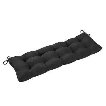 Удобная подушка для сидения, нескользящая прямоугольная подушка, мягкая утолщенная подушка для скамейки на открытом воздухе, нескользящая резинка для сада