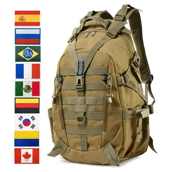 Уличные камуфляжные походные рюкзаки для кемпинга, мужская спортивная сумка для велоспорта, Рыбалки, альпинизма, мужской военно-тактический рюкзак