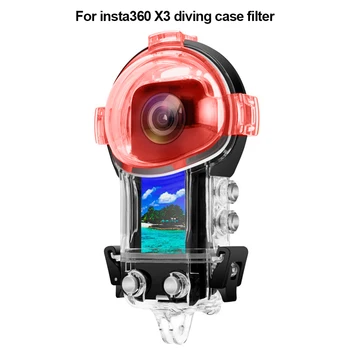 Фильтр объектива камеры, фильтр для дайвинга, водонепроницаемый чехол для дайвинга, фильтры, аксессуары, Гидрофобное покрытие для Insta360 X3
