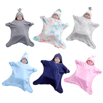 Хлопковый спальный мешок, спальный мешок, детское одеяло с защитой от ударов, детское одеяло, пижама в форме одеяла, пеленальный мешок без рукавов