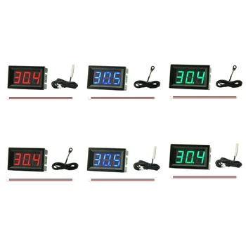 Цифровой термометр постоянного тока 4-30 В для измерения температуры-50 ℃-120 ℃ Прямая поставка
