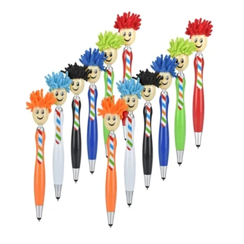 Шариковые ручки XXUD Mop, стилусы, забавные подарочные наборы для детей и взрослых из 12