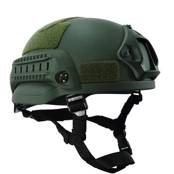 Шлем Mich 2002 Тактическое армейское Боевое Головное Снаряжение Airsoft Wargame Пейнтбольный шлем Реквизит для военного фильма