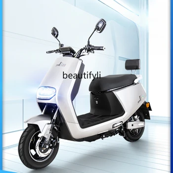 Электромобиль 60 В, электрический скутер, мужской и женский скутер, высокоскоростной аккумуляторный автомобиль, мотоцикл